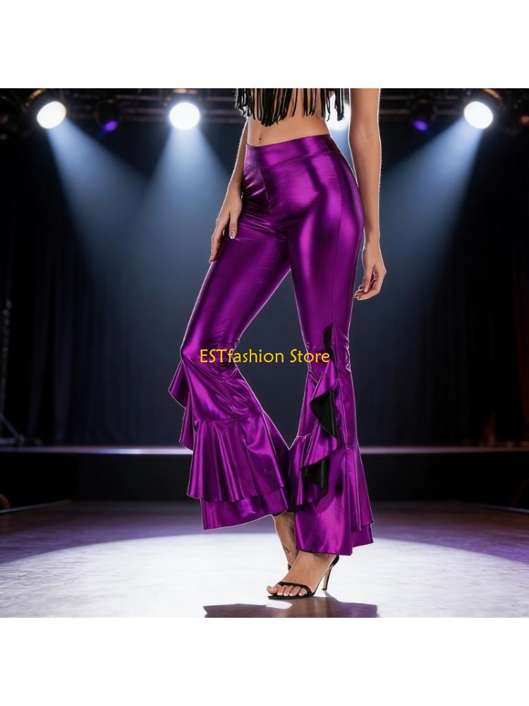 Y5GC ผู้หญิงคลับและกางเกงพรหม  - Wide Leg Trouser 70S บทวิจารณ์และราคา