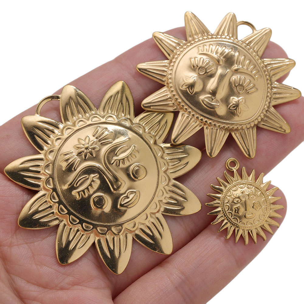 จี้ทอง PVD 5 ชิ้น สแตนเลสสตีล  - Vintage Fashion Nova บทวิจารณ์และราคา