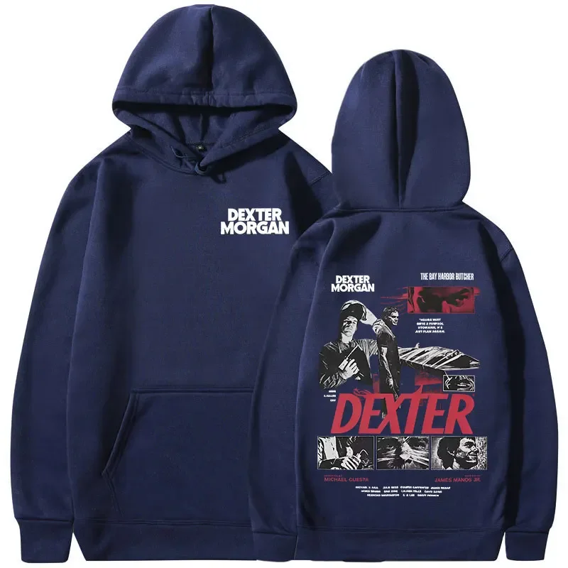 เสื้อฮู้ดลายกราฟิก Dexter Morg - Vintage Fashion Tv บทวิจารณ์และราคา