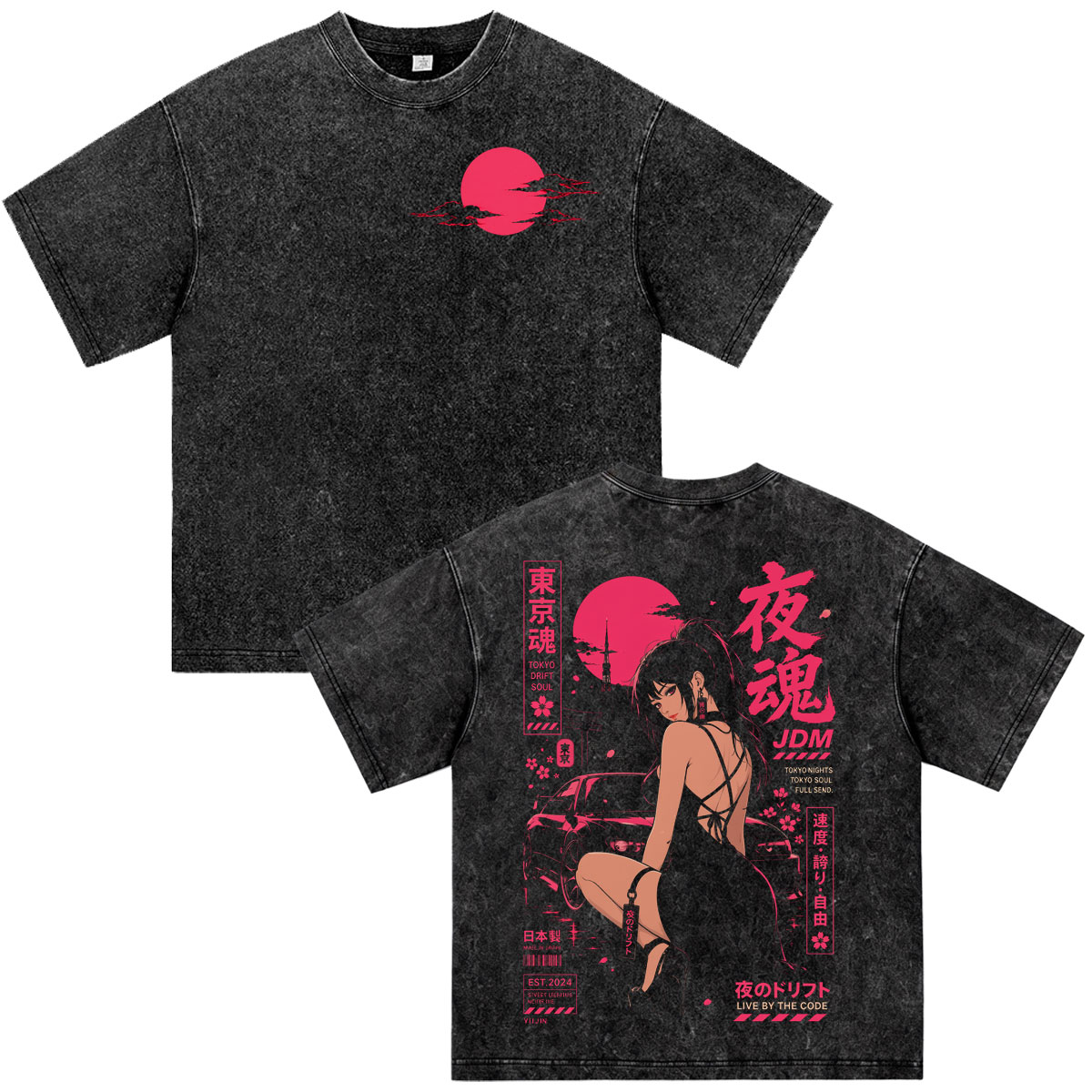 เสื้อยืดลายอนิเมะ Initial D Dr - Vintage Fashion Kyoto บทวิจารณ์และราคา