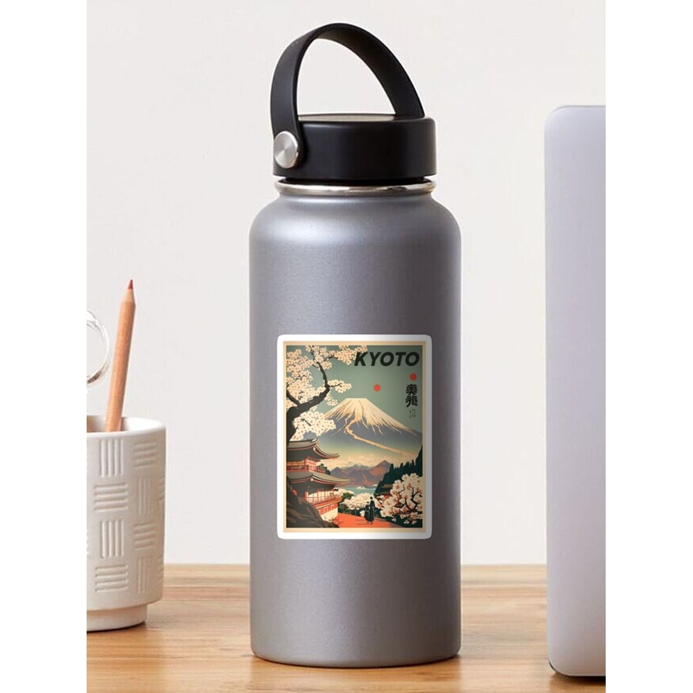 โปสเตอร์สติกเกอร์ศิลปะการเดินท - Vintage Fashion Kyoto บทวิจารณ์และราคา