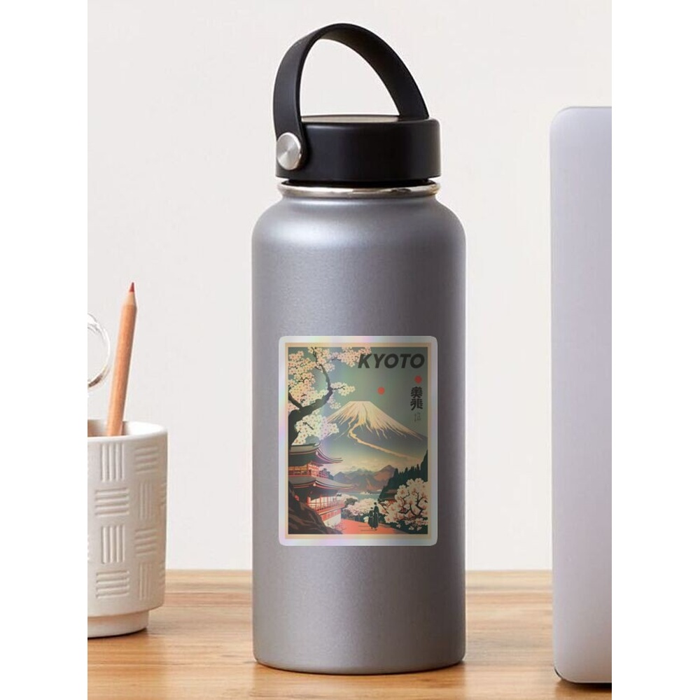 โปสเตอร์สติกเกอร์ศิลปะการเดินท - Vintage Fashion Kyoto บทวิจารณ์และราคา