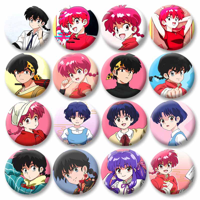 Vintage Anime Ranma 1⁄2 ปุ่มเข - Vintage Fashion Toys บทวิจารณ์และราคา