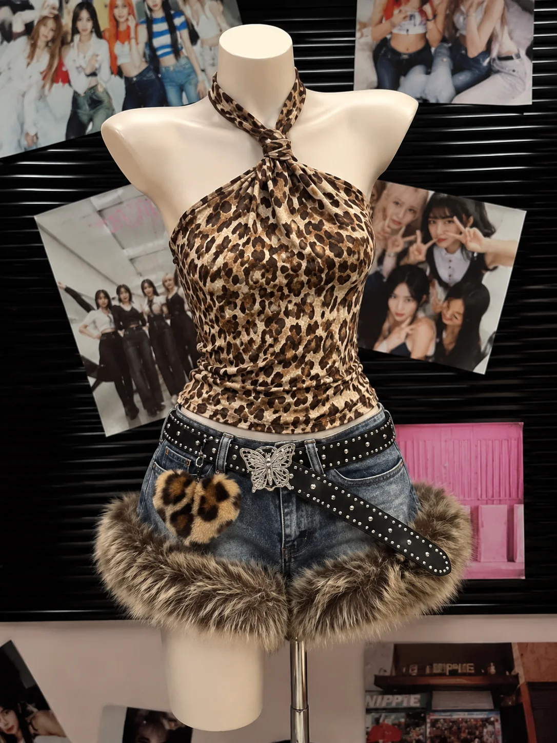 ชุดเซ็ต 2 ชิ้น สไตล์พังก์วินเท - Vintage Fashion Retro Outfit บทวิจารณ์และราคา